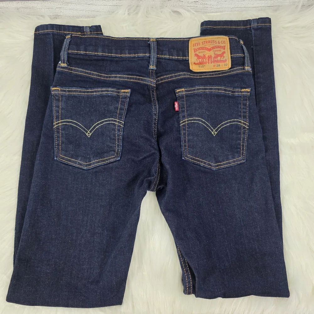 Levi's 510 Skinny Fit Dark Wash Men's Jeans